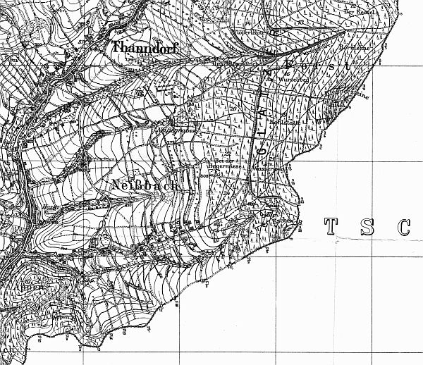 Topographische Karte 1:25000 (Metischblatt) - Blatt 5866 Mittelwalde. Preussische Landesaufnahme 1883, Reichsamt fr Landesaufnahme 1919.