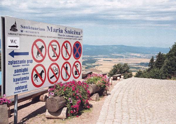 Widoki podziwia na szczcie wolno...