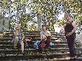 Bokw - park - May popas na schodach