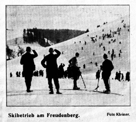 Skibetrieb am Freudenberg