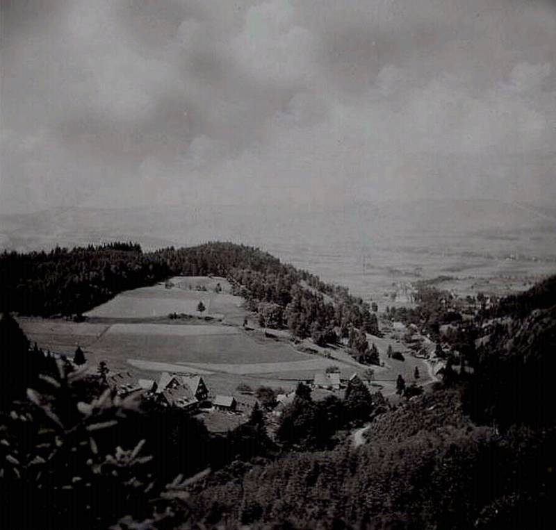 Zollhuser - dzisiejsza 'Grska Pera' - widok z roku 1944