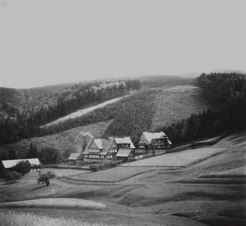 Zollhuser - dzisiejsza 'Grska Pera' - widok od przodu z roku 1944