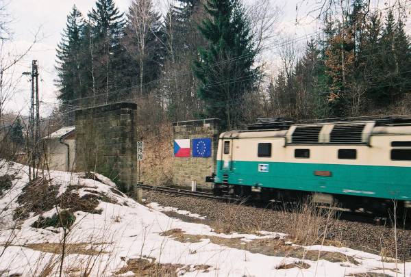 Granica pastwa na linii kolejowej Midzylesie - Lichkov