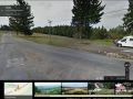 Google StreetView - krzywy placyk przy skrzyowaniu drogi wojewdzkiej numer 389 i drogi powiatowej 3236D