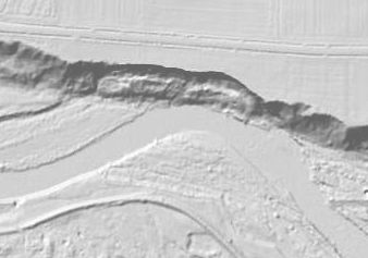 Osuwisko w Suszce - LIDAR