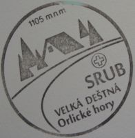 Po sezonie - piecztki z wycieczki: Velk Detn - Srub Horsk Sluby 