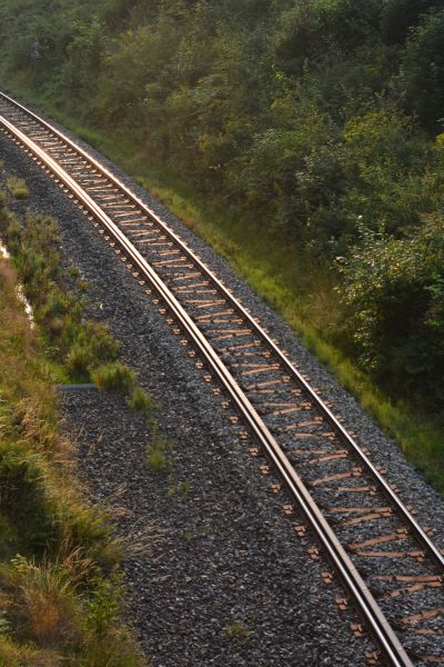 Kolej �elazna (nawet podk�ady)