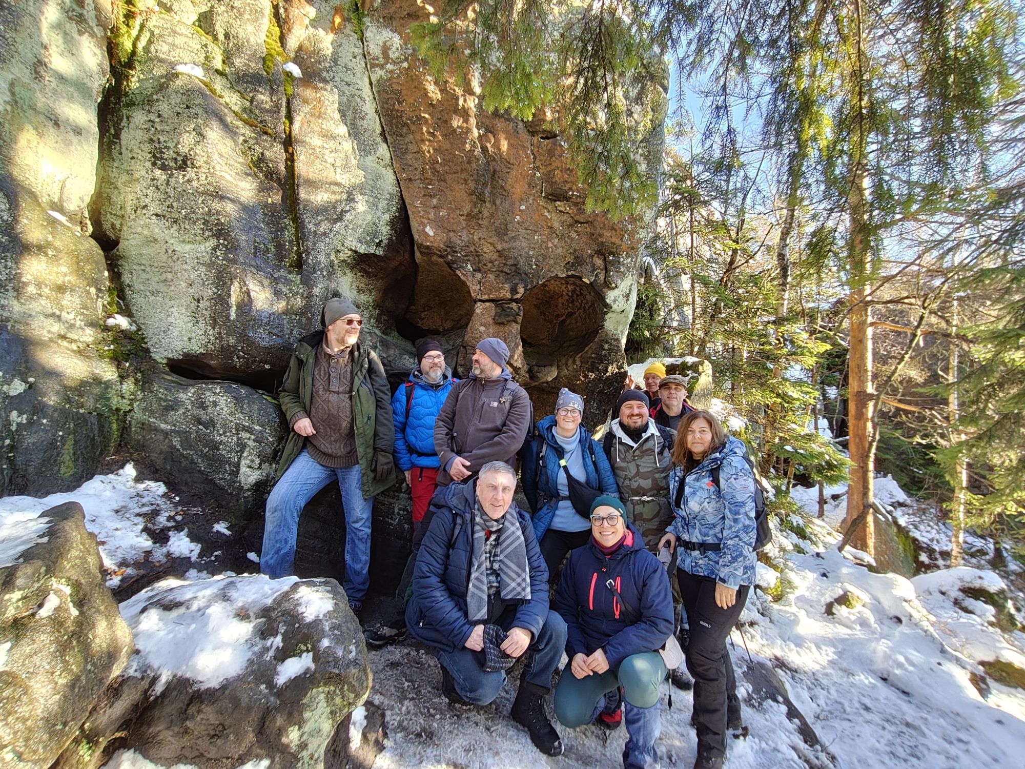 Urwisko - zdj�cie grupowe ze Skaln� Czaszk�