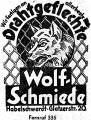 Kuźnia - Logo Wolfschmiede (Design: Herbert Blaschke)
