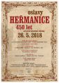 Heřmanice slaví 450 let od první písemné zmínky - plakat